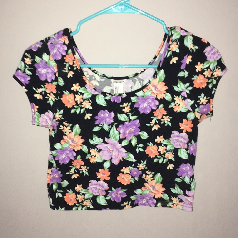 Floral Crop top from Forever 21